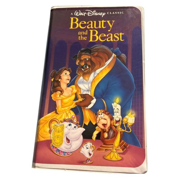 Walt Disney Princess VHS Movie Tapes Set Of 2 Beauty And The Beast Snow White - Picture 3 of 9